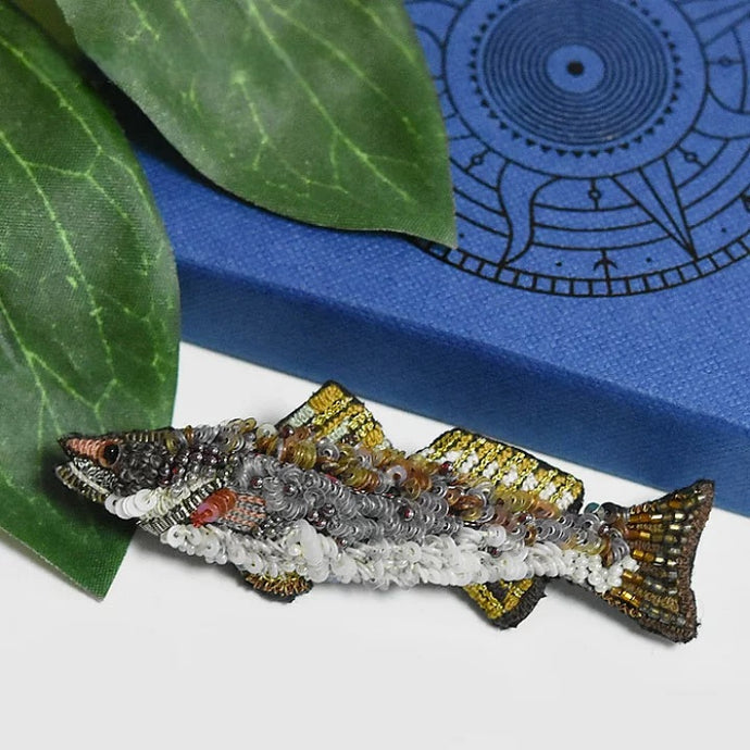 TROVELORE - Spotted Trout Brooch