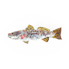Load image into Gallery viewer, TROVELORE - Spotted Trout Brooch