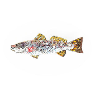 TROVELORE - Spotted Trout Brooch