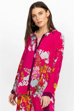 Load image into Gallery viewer, JOHNNY WAS - Golden Bouquet Seline Button Down - MULTI PINK