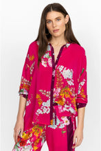 Load image into Gallery viewer, JOHNNY WAS - Golden Bouquet Seline Button Down - MULTI PINK