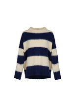 Load image into Gallery viewer, COOPER by Trelise Cooper - Ready For The Morning Jumper - BLACK STRIPE/ NAVY STRIPE