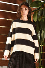 Load image into Gallery viewer, COOPER by Trelise Cooper - Ready For The Morning Jumper - BLACK STRIPE/ NAVY STRIPE