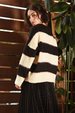 Load image into Gallery viewer, COOPER by Trelise Cooper - Ready For The Morning Jumper - BLACK STRIPE/ NAVY STRIPE