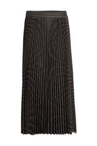 COOPER by Trelise Cooper - Take A Pleat Skirt - BLACK PINSTRIPE