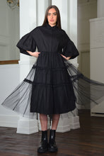 Load image into Gallery viewer, Crack A Style Dress - BLACK/ WHITE