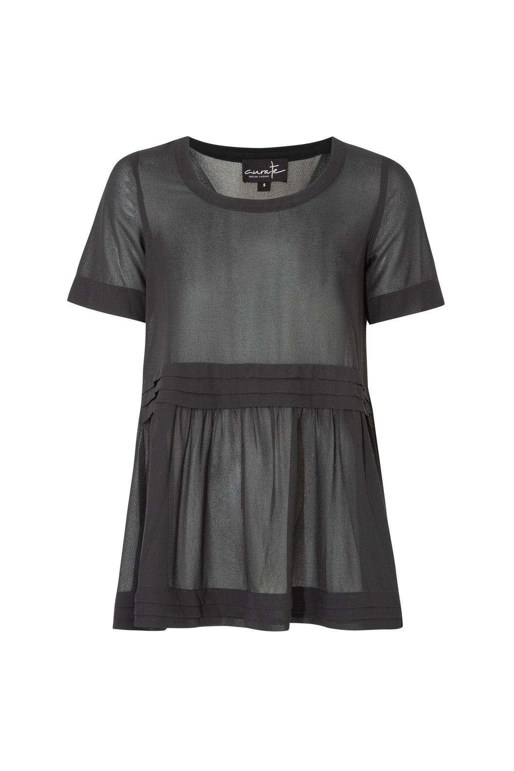 CURATE by Trelise Cooper - Light Hearted Top - BLACK/ RED