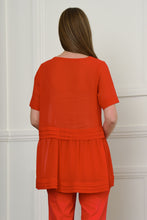 Load image into Gallery viewer, Light Hearted Top - BLACK/ RED