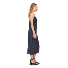 Load image into Gallery viewer, Bamboo Petticoat Dress - NAVY