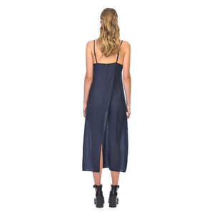 Bamboo Petticoat Dress - NAVY
