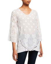 Load image into Gallery viewer, JOHNNY WAS - Marve Top - WHITE