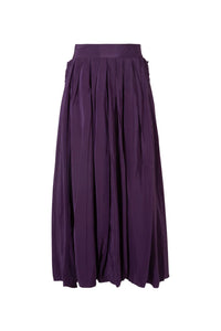 CURATE by Trelise Cooper - Burst Your Bubble Skirt - BLACK/ NIGHTSHADE (PURPLE)