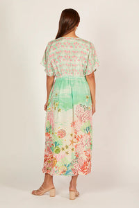 ADRIFT - Tasha Maxi Kaftan Dress - SEYCHELLS