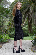 Load image into Gallery viewer, COOP by Trelise Cooper - Shimmy Shimmer Skirt - BLACK