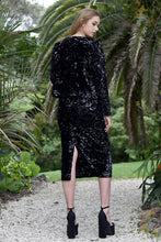 Load image into Gallery viewer, COOP by Trelise Cooper - Shimmy Shimmer Skirt - BLACK