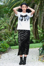 Load image into Gallery viewer, COOP by Trelise Cooper - Shimmy Shimmer Skirt - BLACK