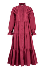 Load image into Gallery viewer, COOP by Trelise Cooper - Just a Trace of Lace Dress - MAROON/ BLACK