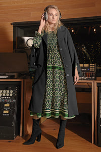 COOPER by Trelise Cooper - Show Coat - GREEN/ BLACK