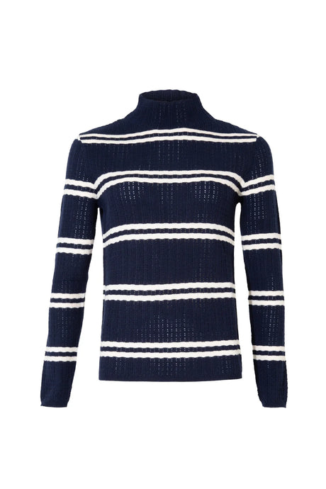 COOPER by Trelise Cooper - Sweater Than You Top - NAVY STRIPE
