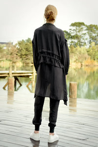CURATE by Trelise Cooper - A Show of Pants - BLACK/ GREEN PASTURES