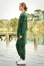 Load image into Gallery viewer, CURATE by Trelise Cooper - A Show of Pants - BLACK/ GREEN PASTURES