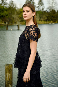 CURATE by Trelise Cooper - Drink, Bling & Be Merry - BLACK SEQUIN