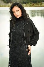 Load image into Gallery viewer, CURATE by Trelise Cooper - Nip And Tuck Jacket - BLACK/ GREEN PASTURES