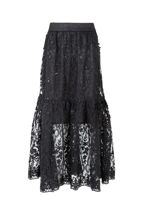 CURATE by Trelise Cooper - Skirt ' Em Say - BLACK SEQUIN
