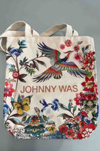 Load image into Gallery viewer, JOHNNY WAS - Canvas Tote Bag - FLORA &amp; FAUNA