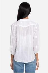 JOHNNY WAS - Gwen Blouse - SNOW WHITE