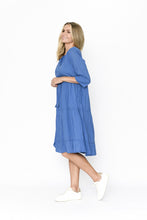 Load image into Gallery viewer, One Summr by ORIENTIQUE - Amber Dress - BLUE
