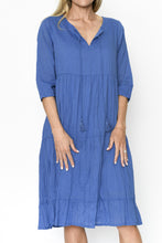 Load image into Gallery viewer, One Summr by ORIENTIQUE - Amber Dress - BLUE