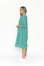 Load image into Gallery viewer, ORIENTIQUE - Amber Dress Solid (Colour) w Lining - JADE