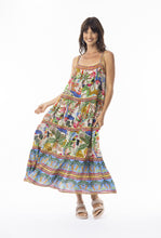 Load image into Gallery viewer, Escape by ORIENTIQUE - Dani Driss Strappy Dress - AMAZONIAN PRINT