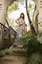 Load image into Gallery viewer, Escape by ORIENTIQUE - Dani Driss Strappy Dress - AMAZONIAN PRINT