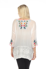 Load image into Gallery viewer, JOHNNY WAS - Cherie Tunic - WHITE