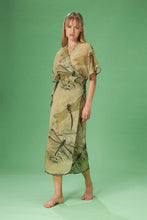 Load image into Gallery viewer, CRISTINA BEAUTIFUL LIFE - Ivanna Wrap Dress - DRAGONFLY