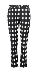 COOPER by Trelise Cooper - Square off Trouser - BLACK & WHITE